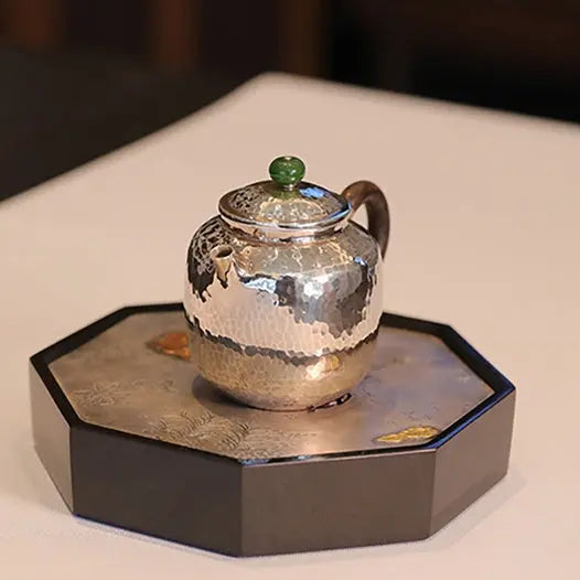 Xuan Zhu 130cc - Handmade silver pot zycschina