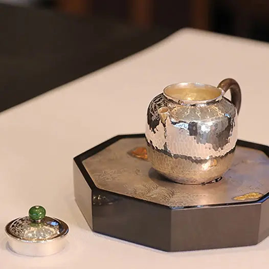 Xuan Zhu 130cc - Handmade silver pot zycschina