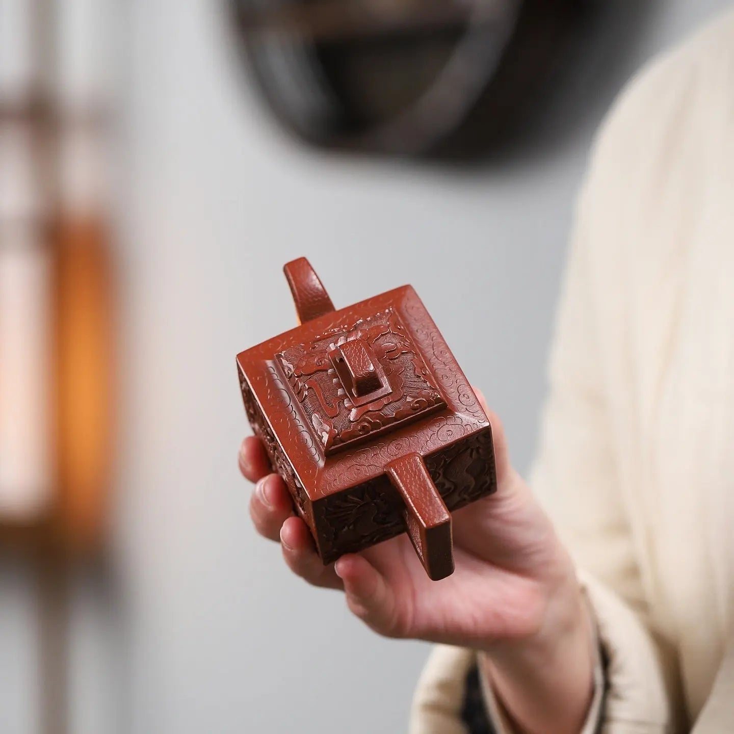Ya Ming Si Fang 170cc - Yixing Handmade Teapot 江苏宜兴