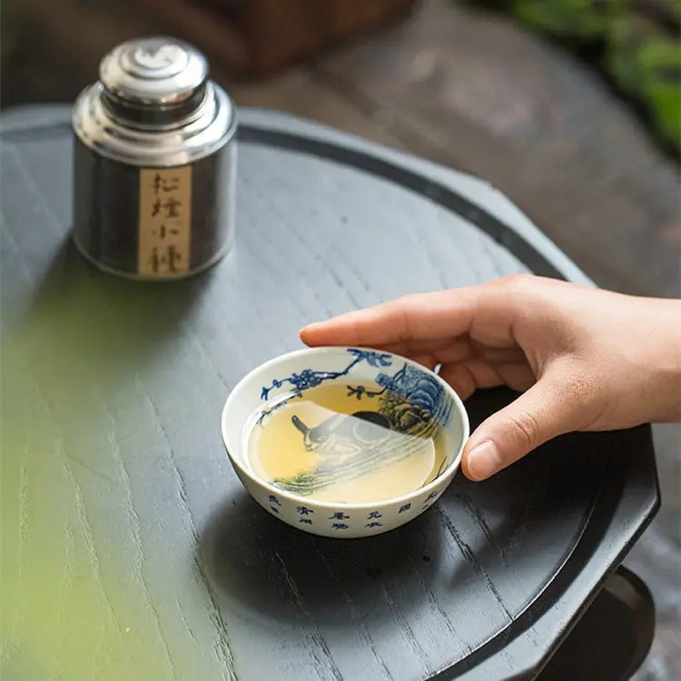 Yan Tu Yuan - Jing De Zhen Porcelain Teacup zycschina