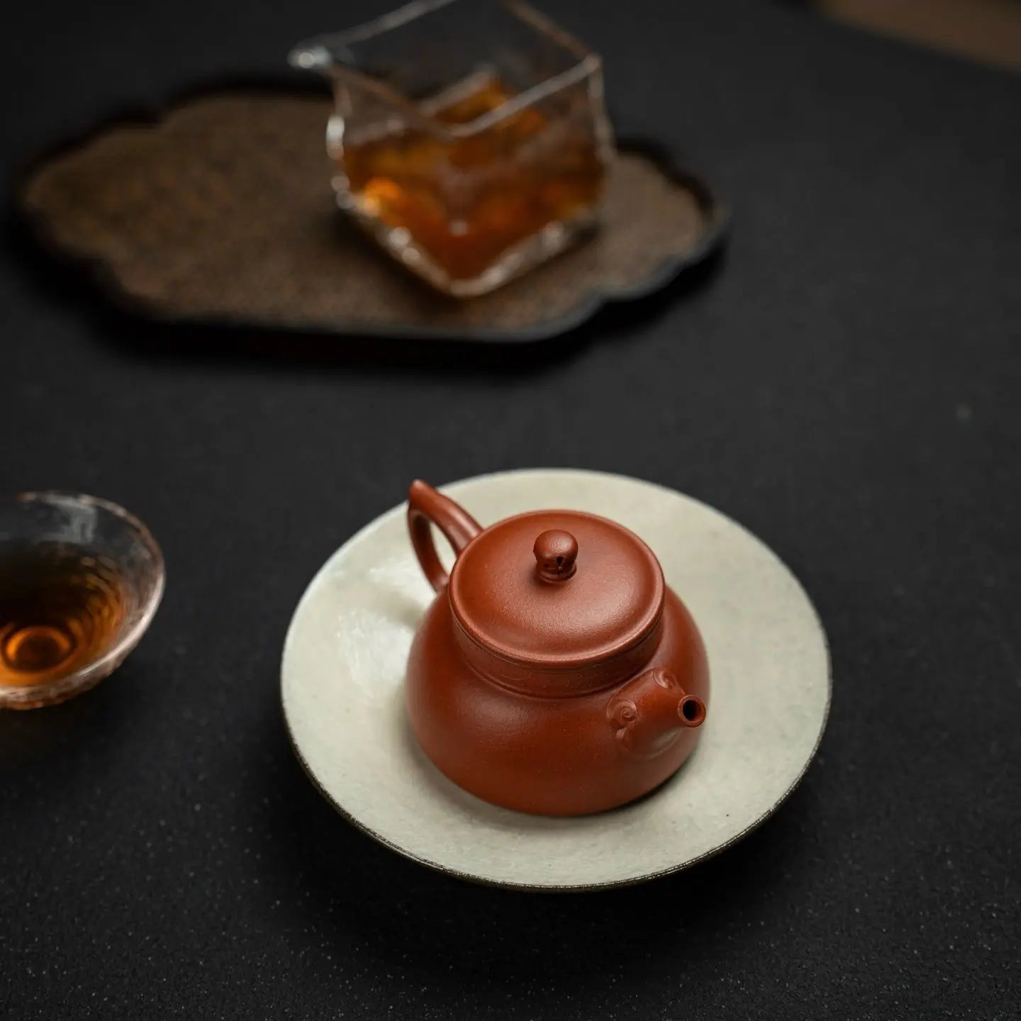 Yan Xin 150cc - Yixing Handmade Teapot 江苏宜兴