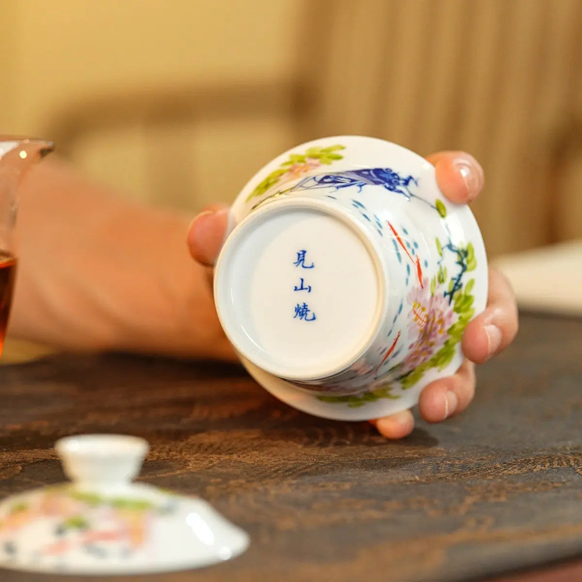 Yao Chan Wan Guan 130cc - Jingdezhen Porcelain Gaiwan zycschina