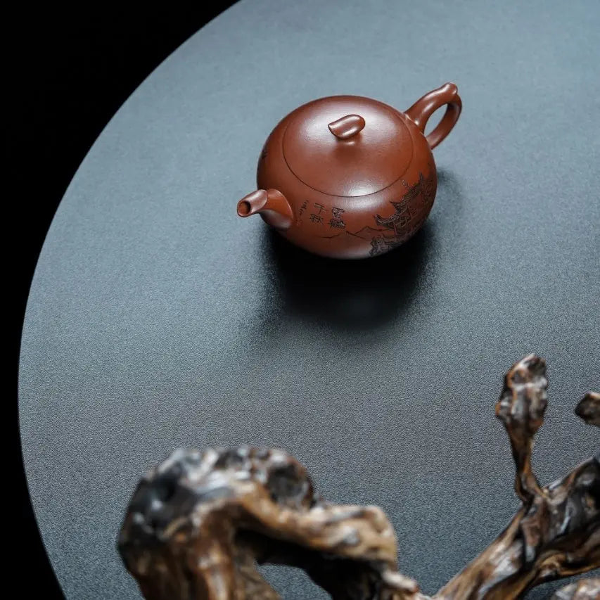 Yellow Crane Tower 220cc - Yixing Handmade Teapot 江苏宜兴
