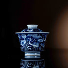 Yi Lu Lian Ke 175cc - Jing De Zhen Porcelain Gaiwan zycschina