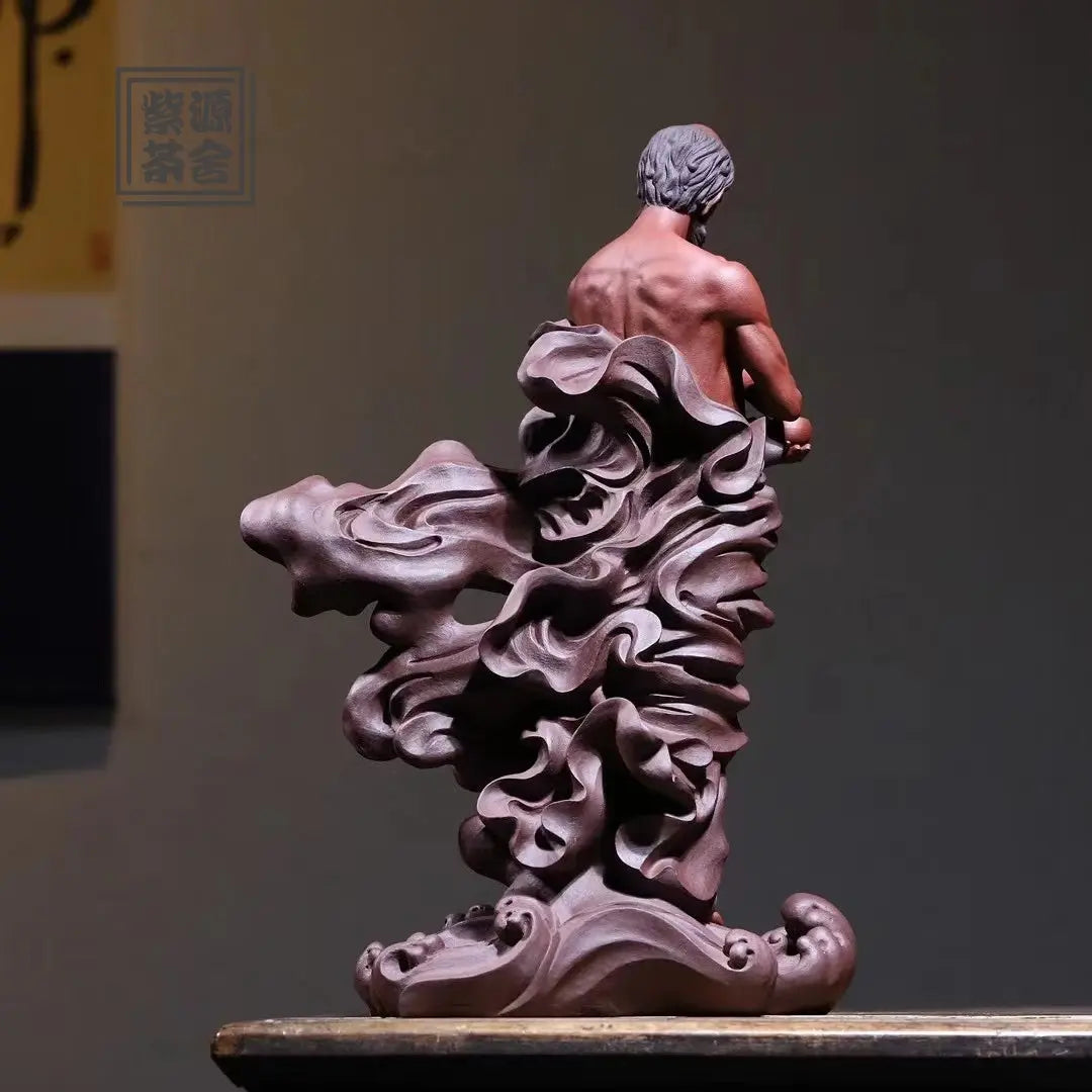 Yi Wei Du Jiang - Zisha Sculpture 江苏宜兴