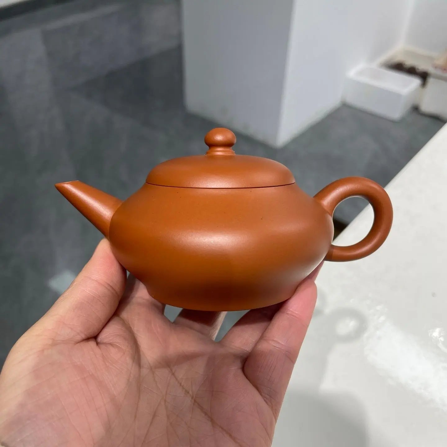 Yin Chun Shui Ping 140cc - Yixing Handmade Teapot 江苏宜兴