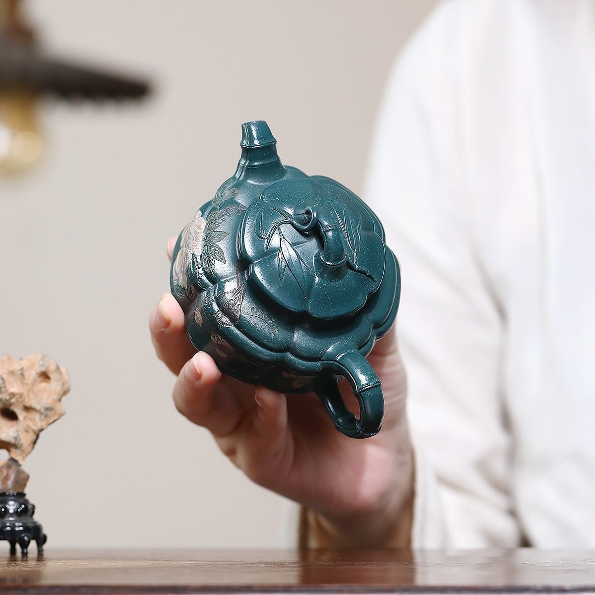 Yin Jiao Zhu Gu 200cc - Yixing Handmade Teapot 江苏宜兴