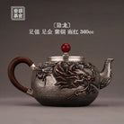 Yin Long 360cc - Handmade silver pot zycschina
