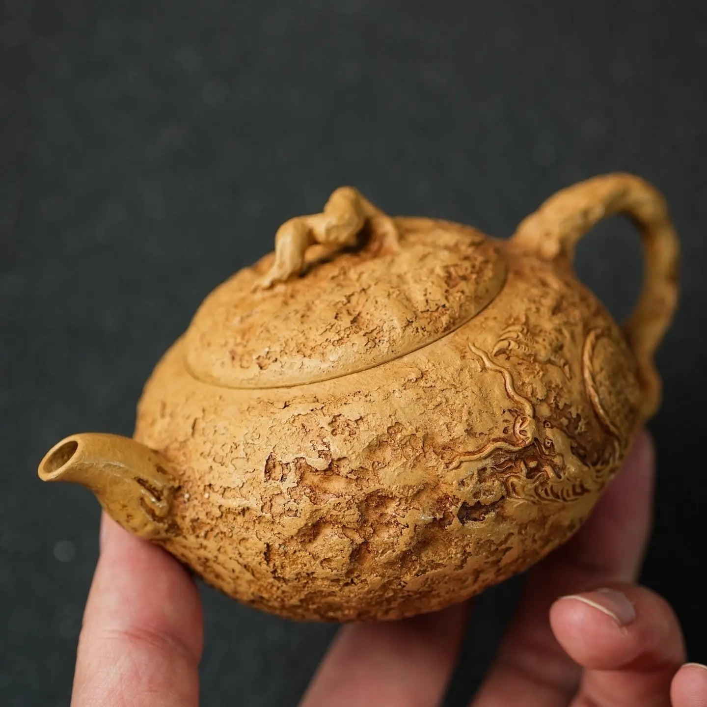 Yin Long Gong Chun 190cc - Yixing Handmade Teapot 江苏宜兴