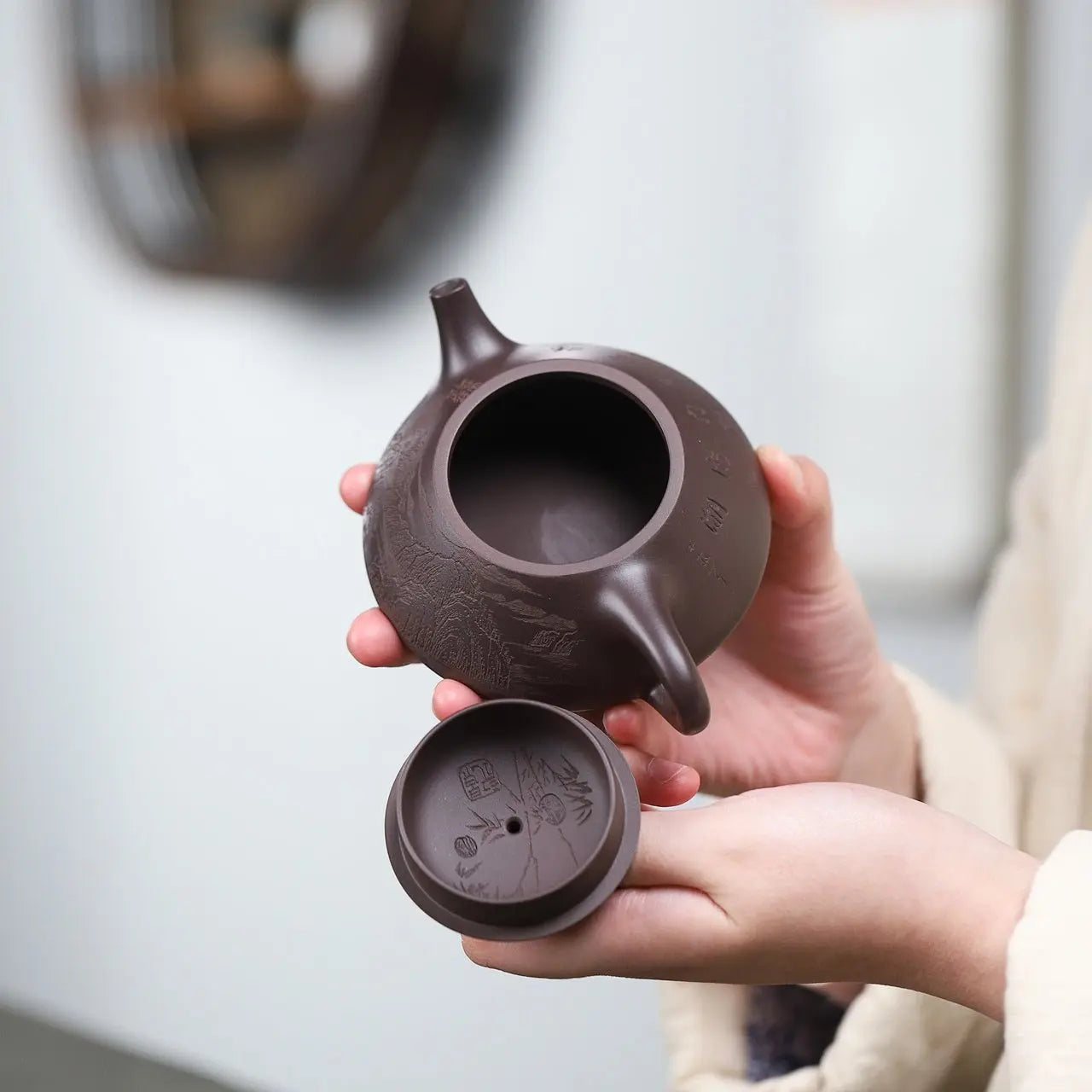 Yong Nian Shi Piao 170cc - Yixing Handmade Teapot 江苏宜兴