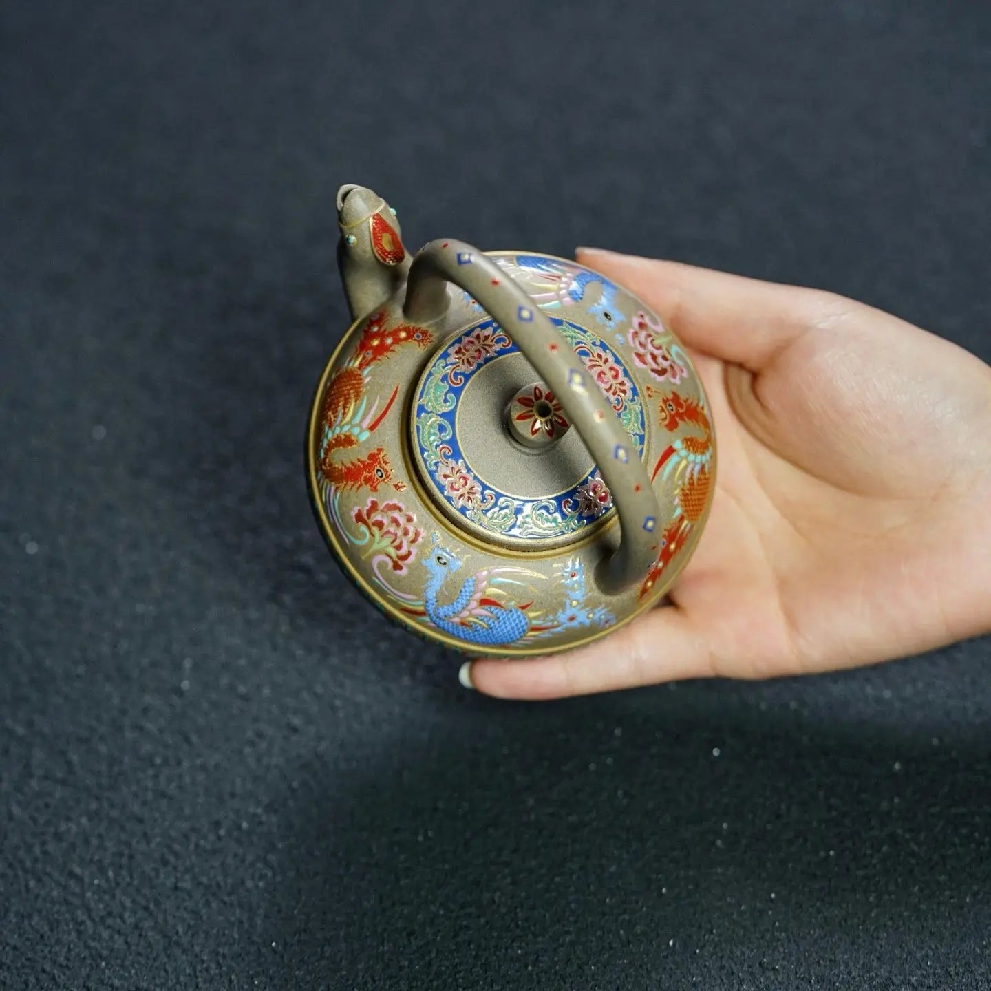 You Feng Lai Yi 230cc - Yixing Handmade Teapot zycs_China