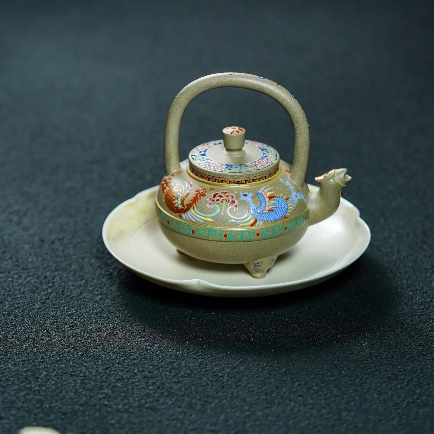You Feng Lai Yi 230cc - Yixing Handmade Teapot zycs_China