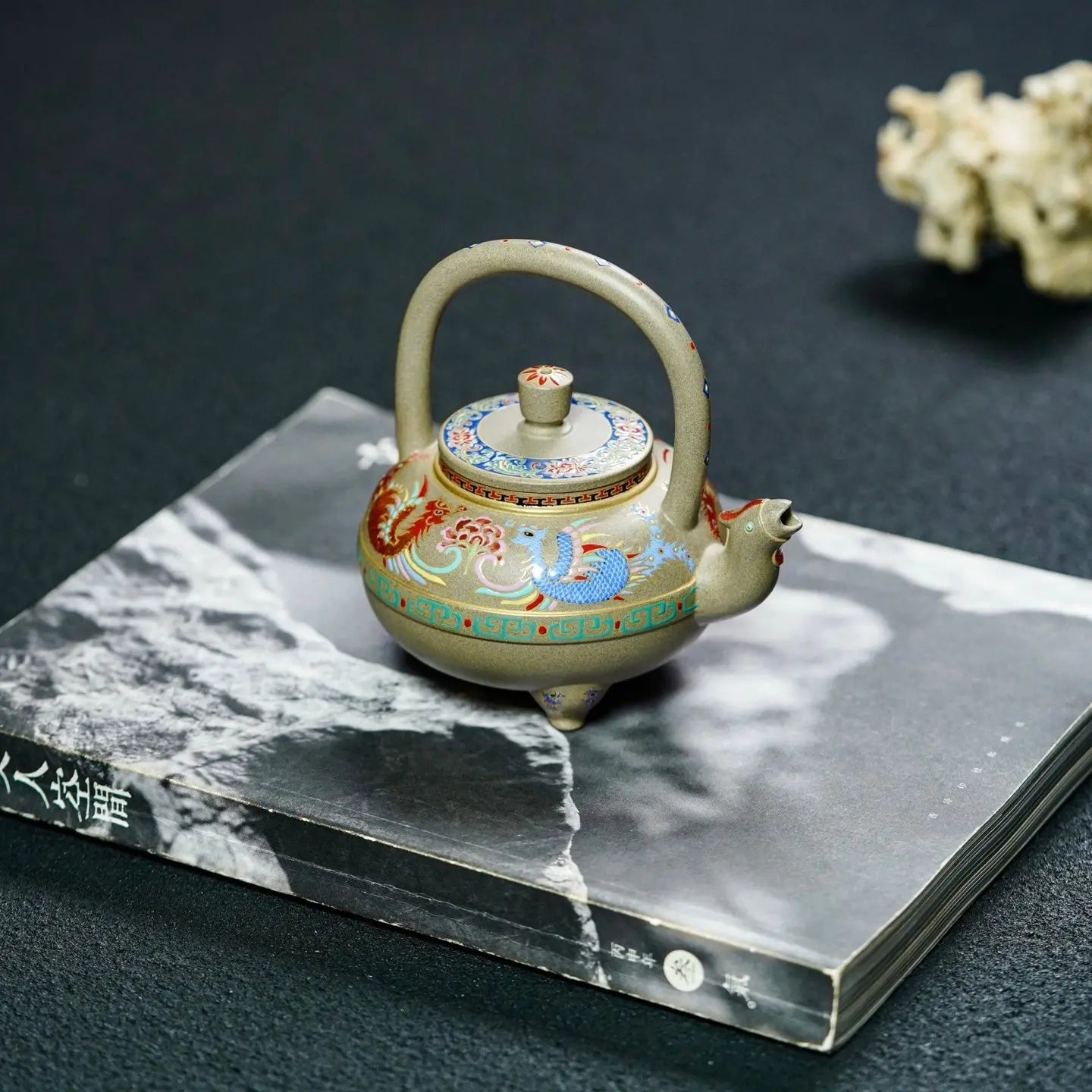 You Feng Lai Yi 230cc - Yixing Handmade Teapot zycs_China