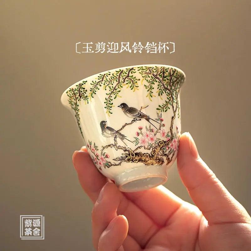 Yu Jian Ying Feng - Jing De Zhen Porcelain Teacup zycschina