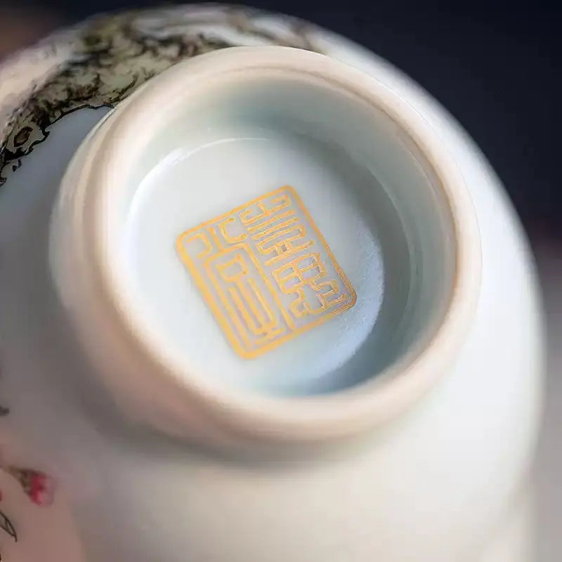 Yu Jian Ying Feng - Jing De Zhen Porcelain Teacup zycschina