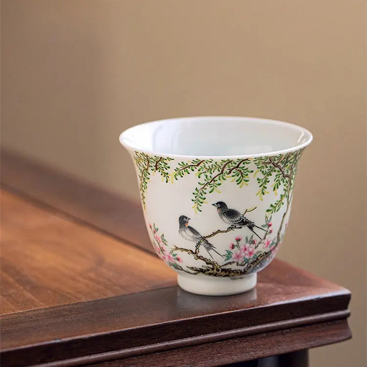 Yu Jian Ying Feng - Jing De Zhen Porcelain Teacup zycschina