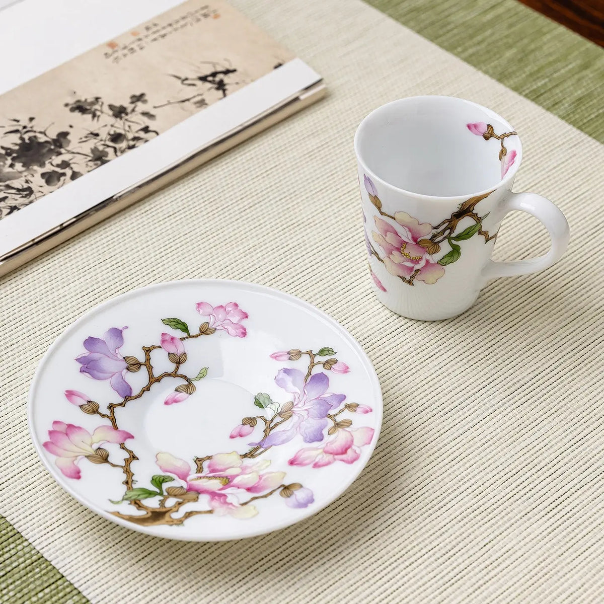 Yu Lan 170cc - Jing De Zhen Porcelain Coffee Cup zycschina