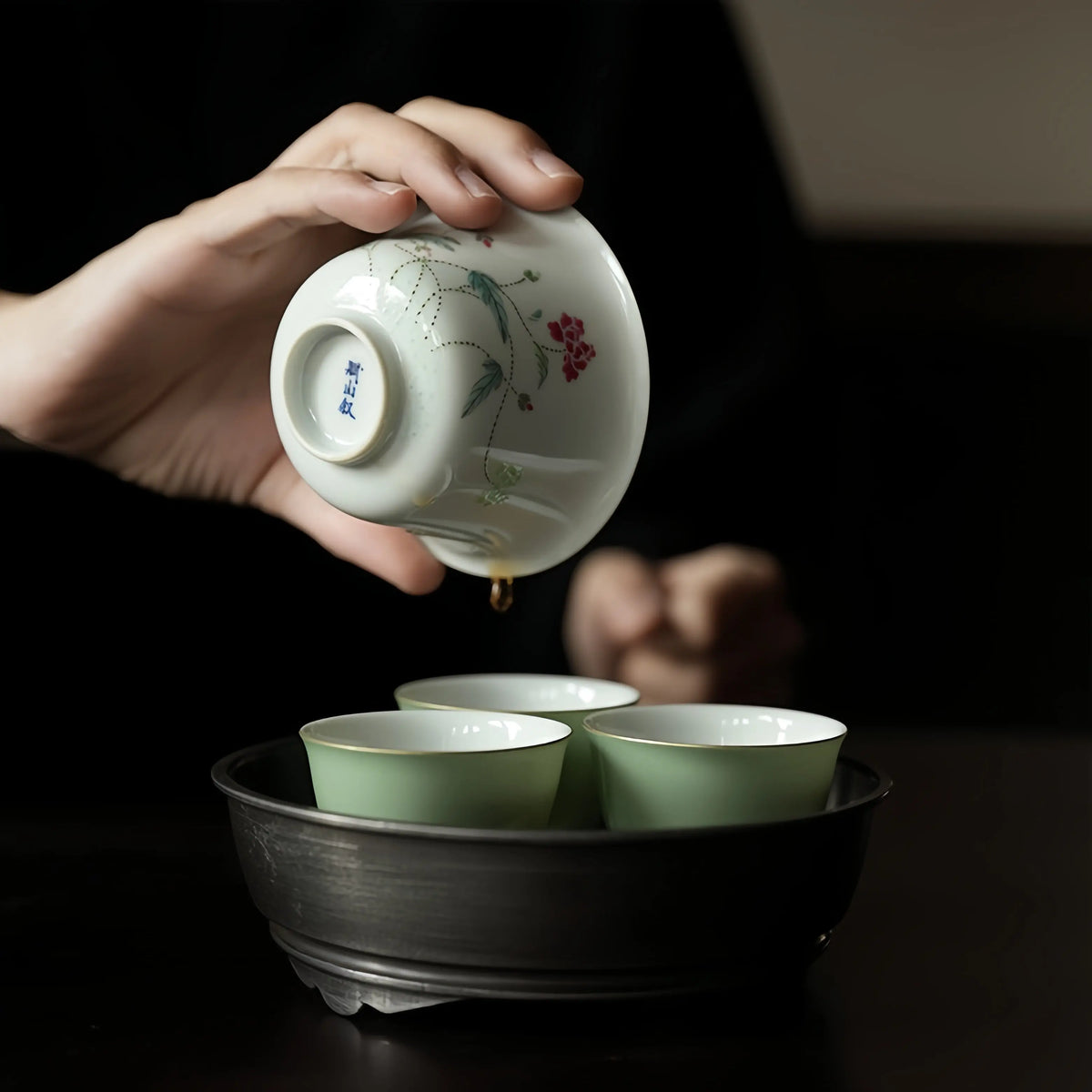 Yu Mei Ren 120cc - Jingdezhen Porcelain Gaiwan zycschina