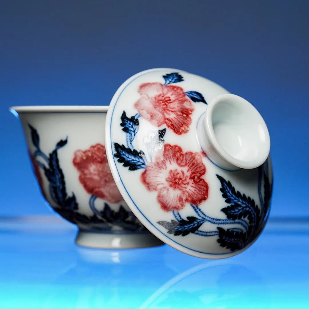 Yu Mei Ren 130cc - Jing De Zhen Porcelain Gaiwan zycschina