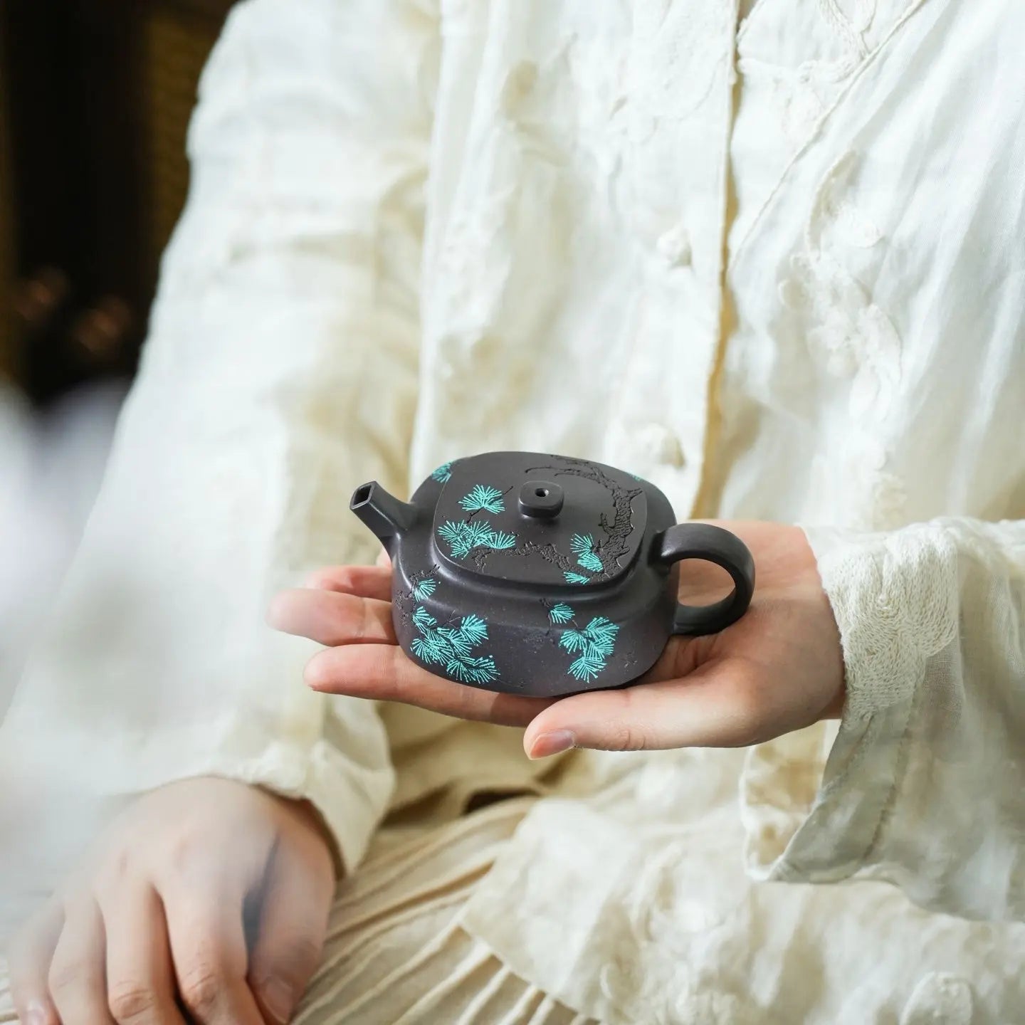 Yu Pan 110cc - Yixing Handmade Teapot 江苏宜兴
