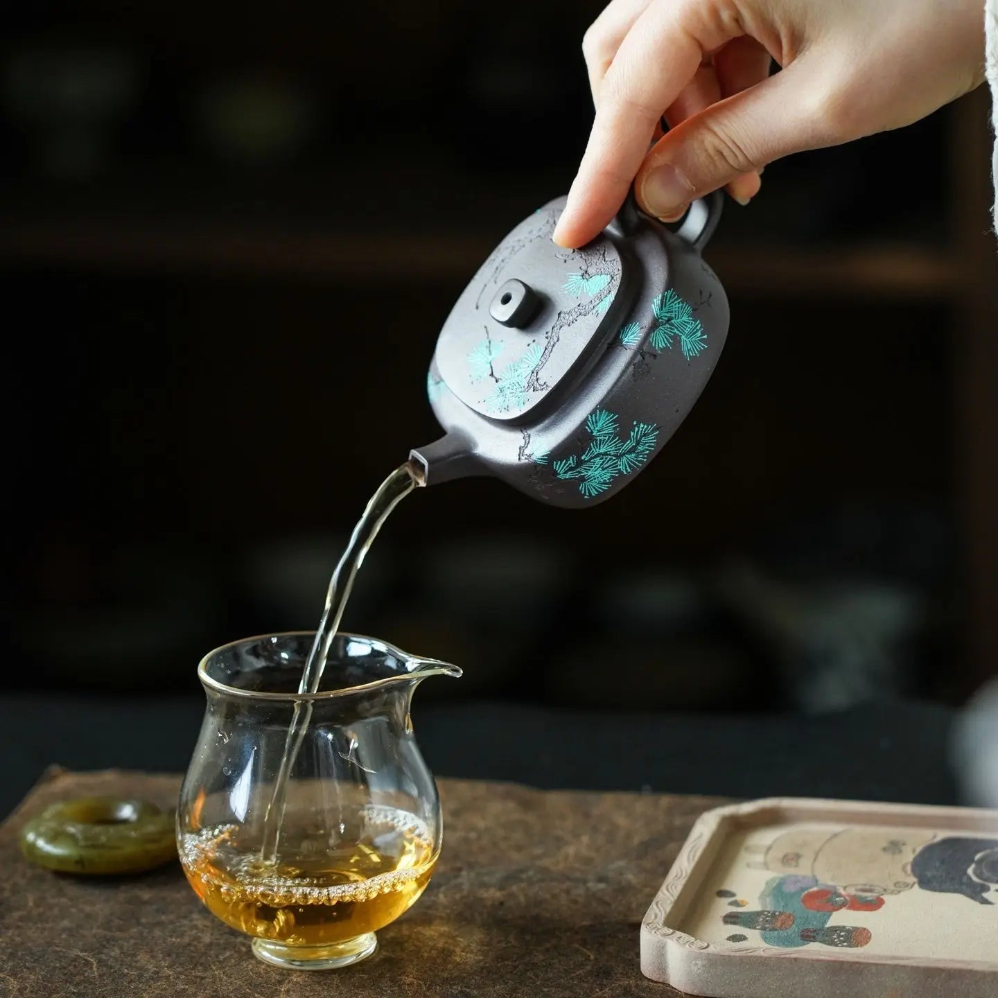 Yu Pan 110cc - Yixing Handmade Teapot 江苏宜兴