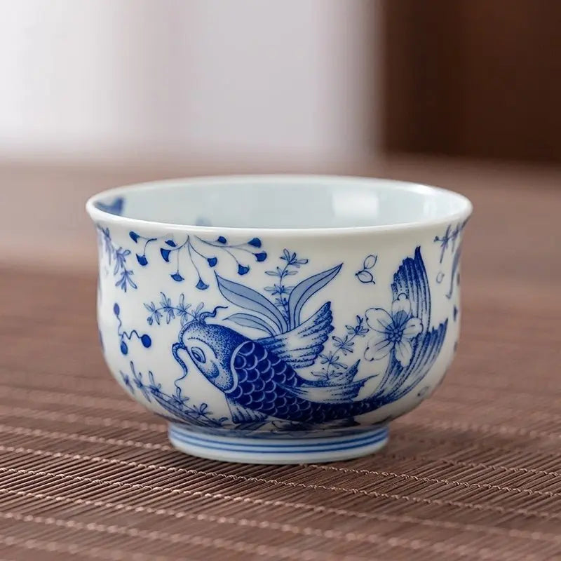 Yu Yu Xiong Zhang 150cc - Jing De Zhen Porcelain Gaiwan zycschina