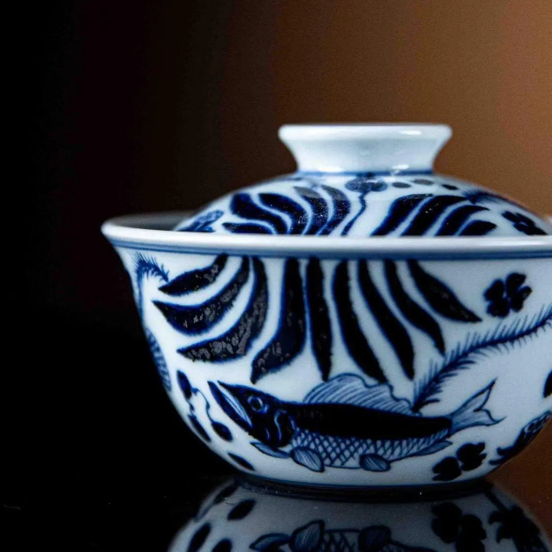 Yu Zao 100cc - Jing De Zhen Porcelain Gaiwan zycschina