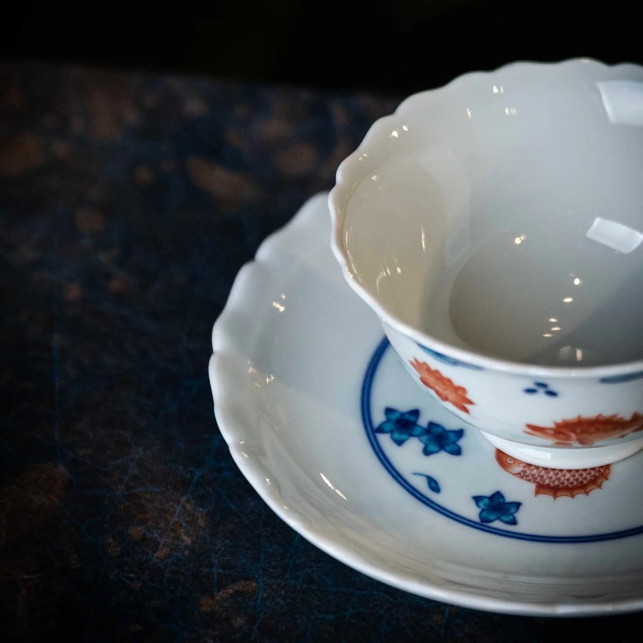 Yu Zao 110cc - Jing De Zhen Porcelain Gaiwan zycschina