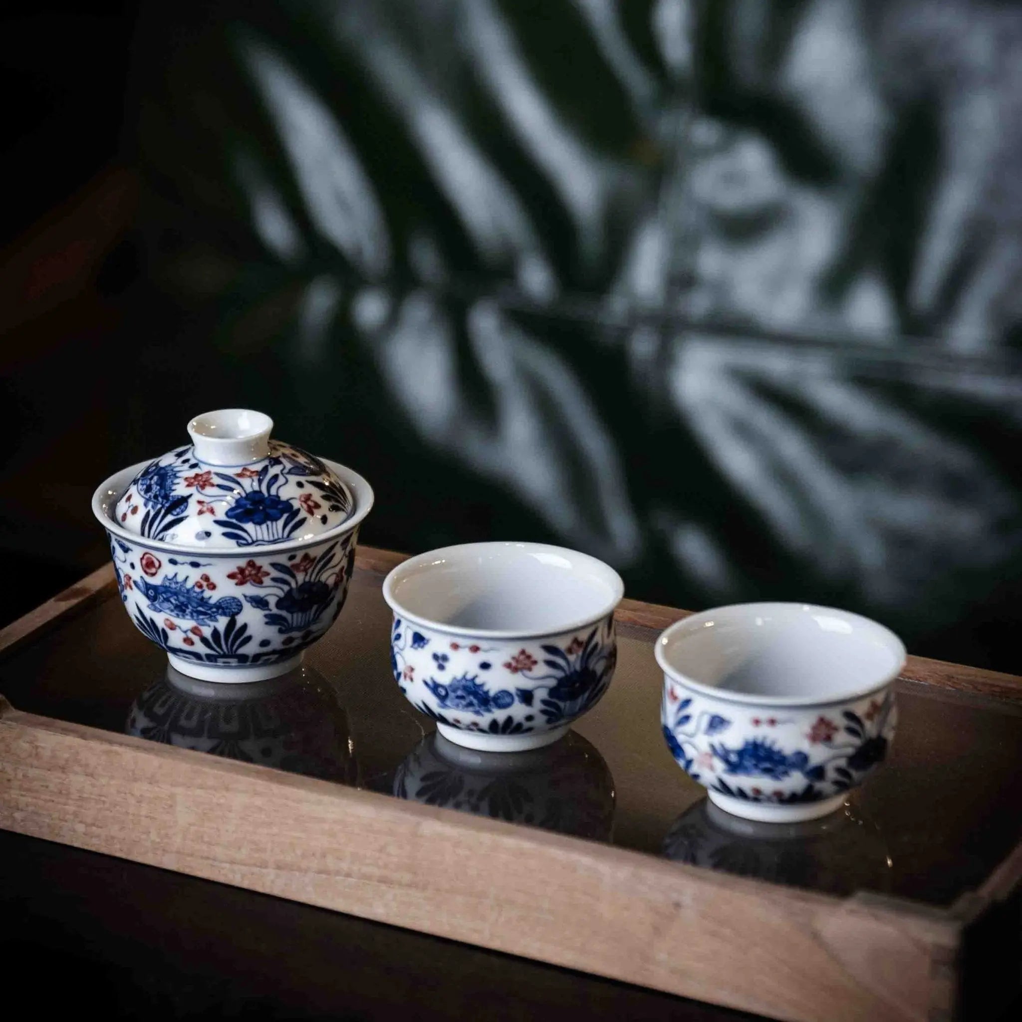 Yu Zao 70cc - Jing De Zhen Porcelain Gaiwan zycschina