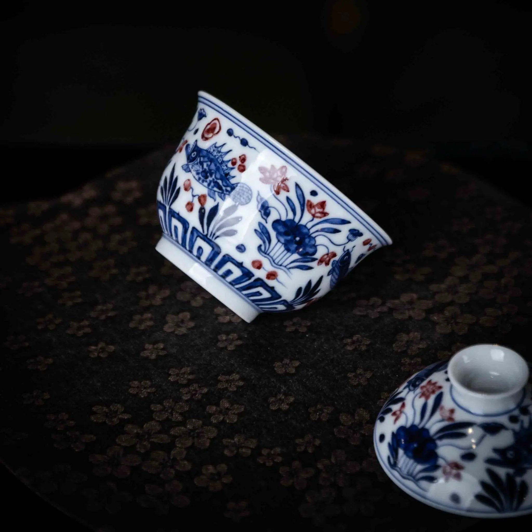 Yu Zao 70cc - Jing De Zhen Porcelain Gaiwan zycschina