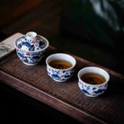 Yu Zao 70cc - Jing De Zhen Porcelain Gaiwan zycschina