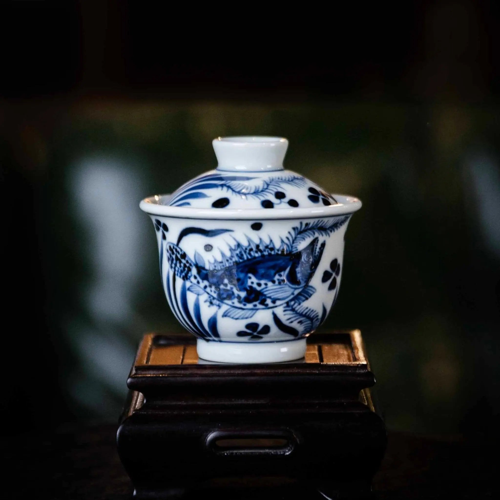 Yu Zao Wen 50cc - Jing De Zhen Porcelain Gaiwan zycschina