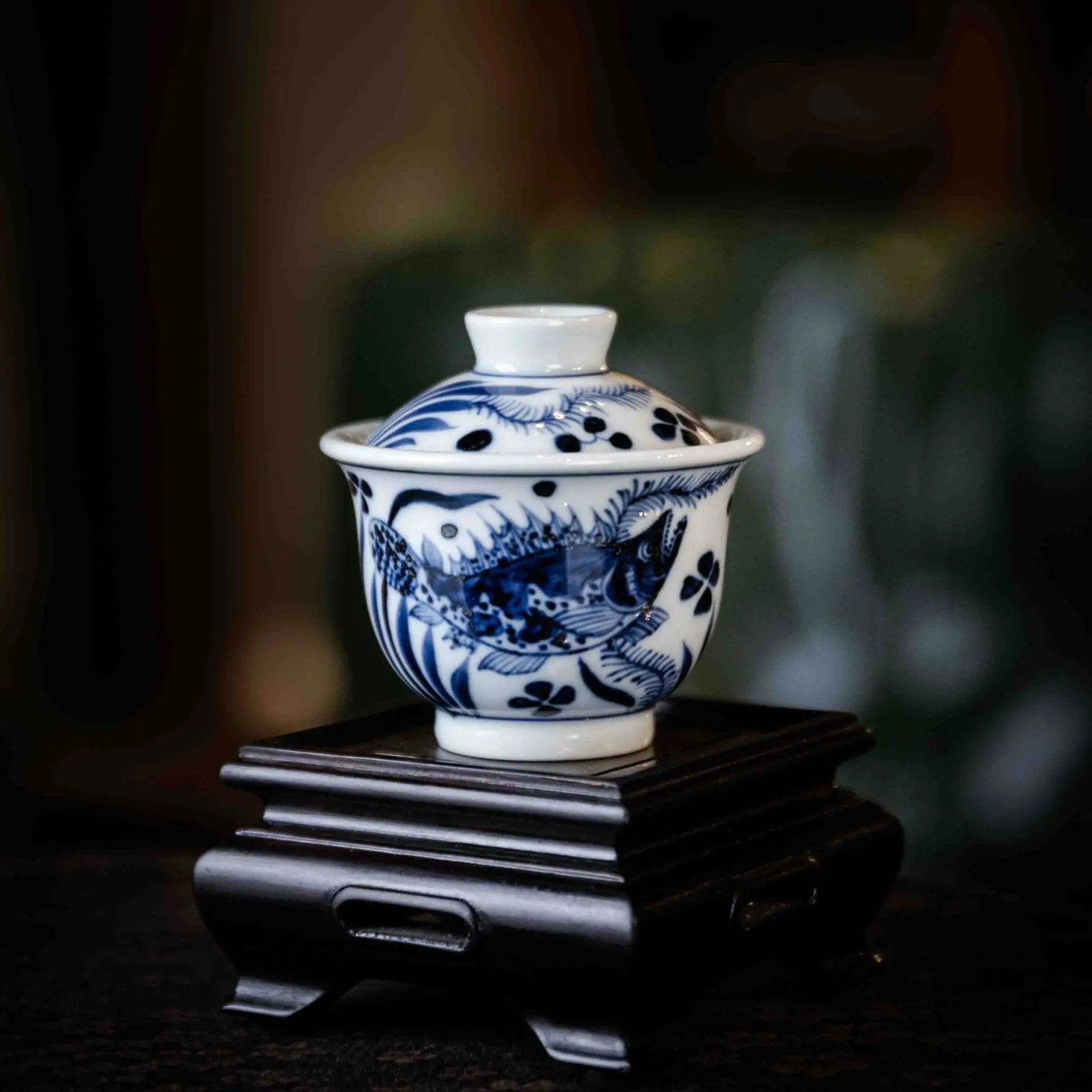 Yu Zao Wen 50cc - Jing De Zhen Porcelain Gaiwan zycschina
