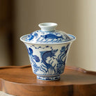 Yu Zao Wen - Jing De Zhen Porcelain Gaiwan zycschina