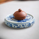 Yu Zao Wen - Jing De Zhen Porcelain Tea Lid Rest zycschina