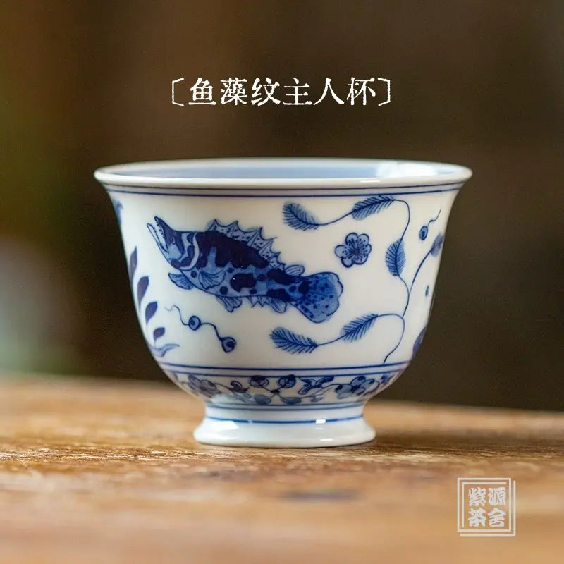 Yu Zao Wen - Jing De Zhen Porcelain Teacup zycschina