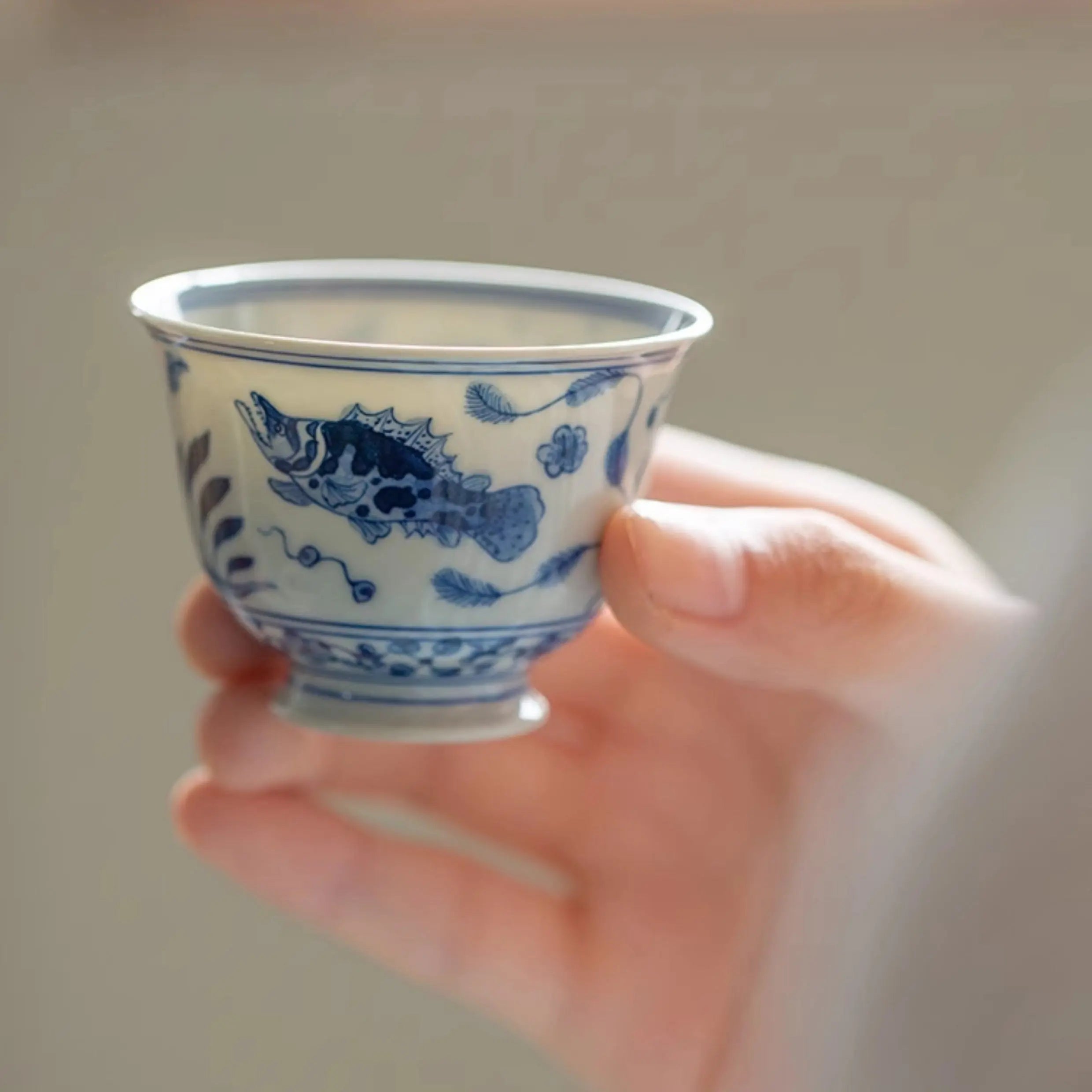 Yu Zao Wen - Jing De Zhen Porcelain Teacup zycschina