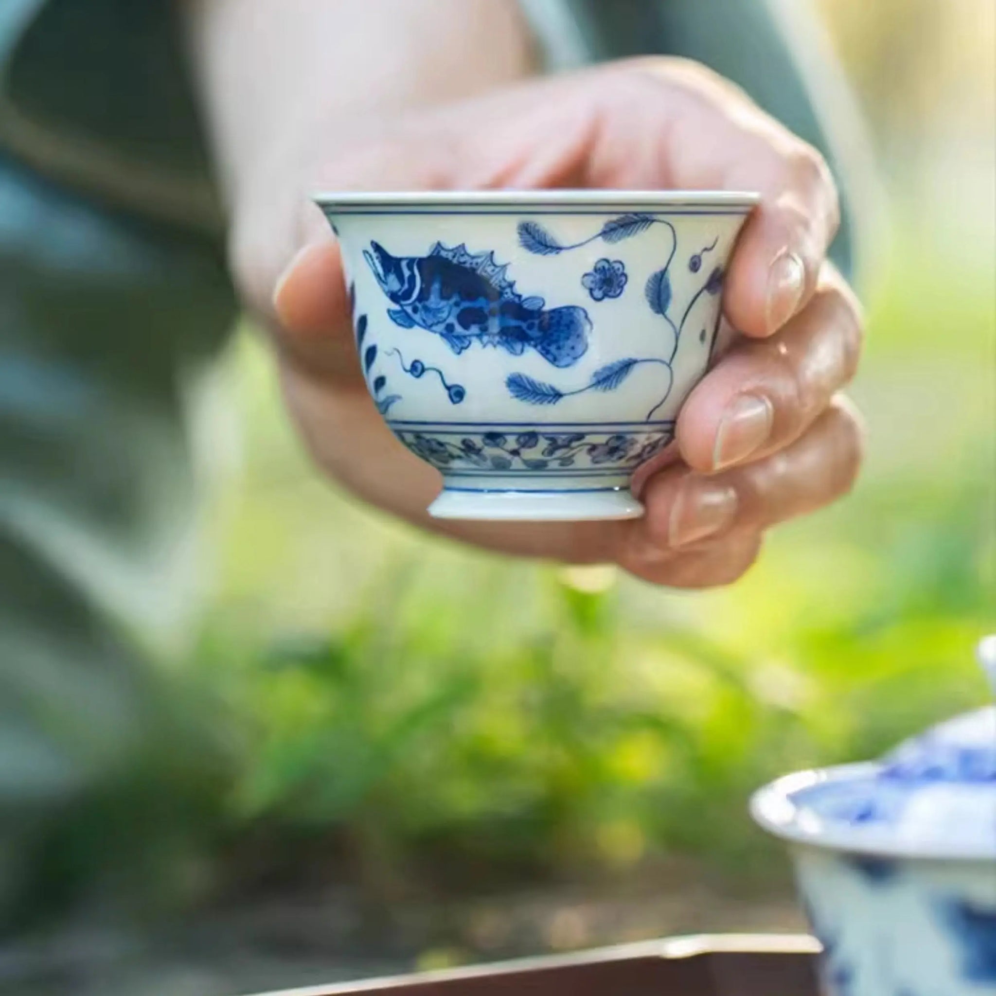 Yu Zao Wen - Jing De Zhen Porcelain Teacup zycschina