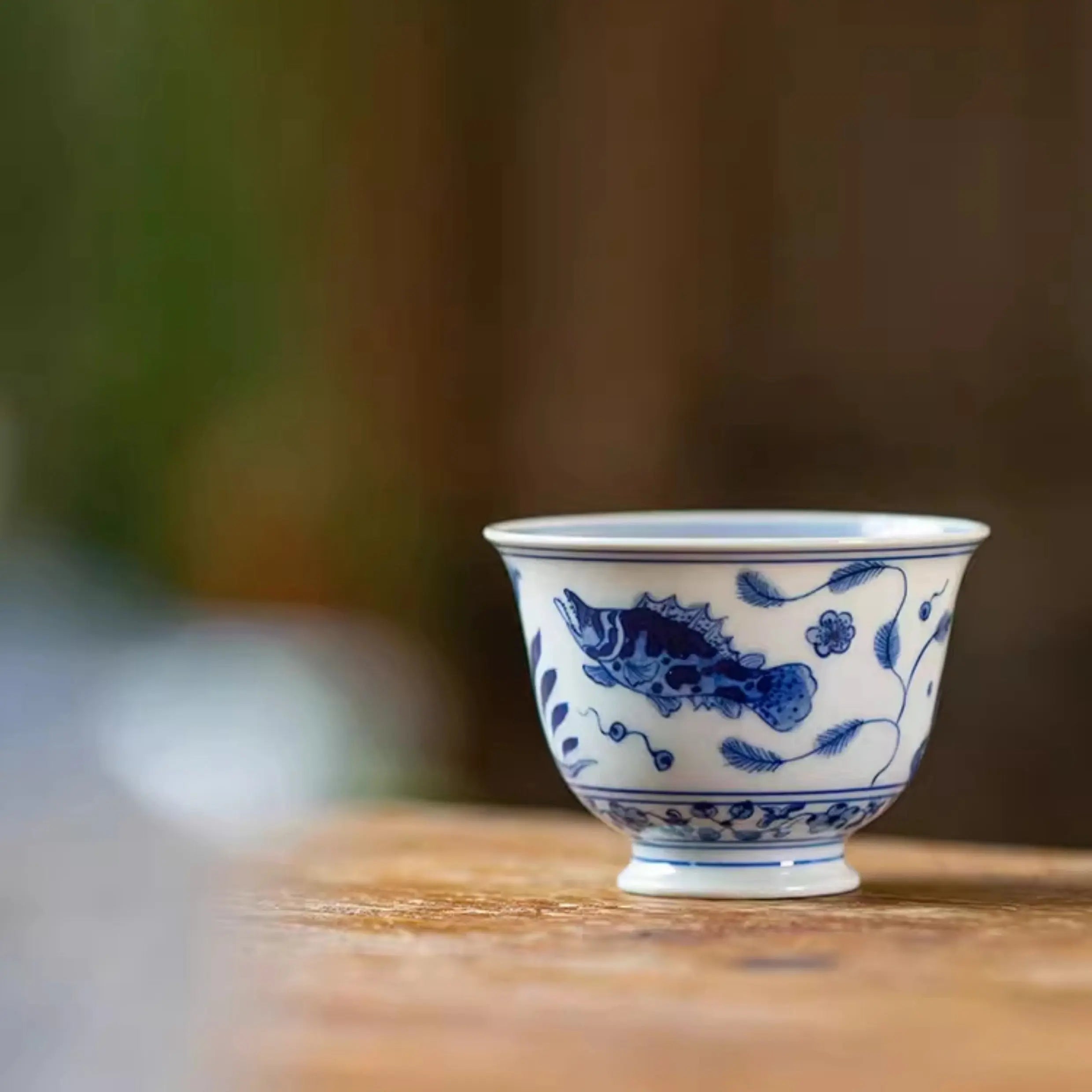 Yu Zao Wen - Jing De Zhen Porcelain Teacup zycschina