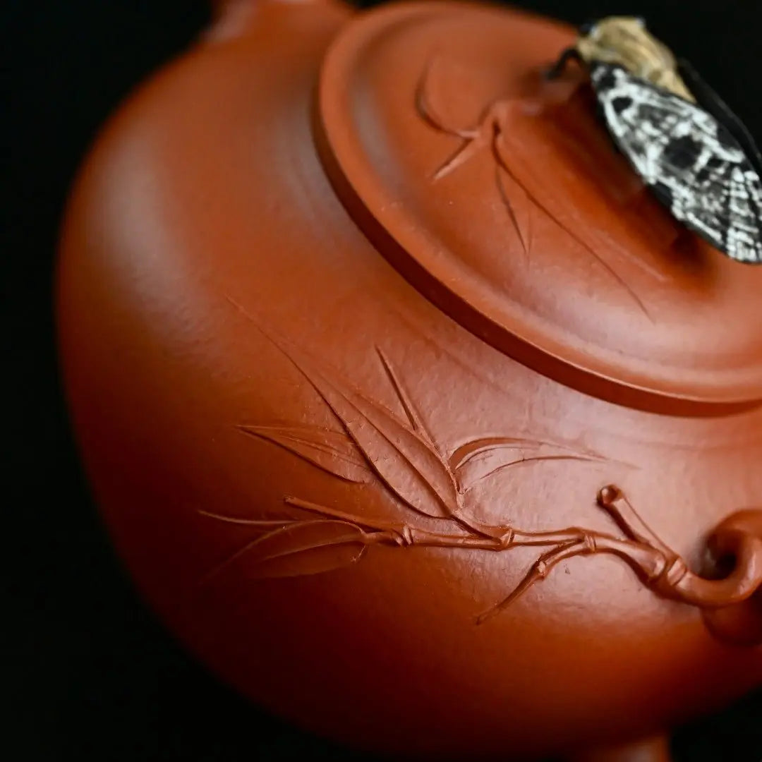 Yu Zhu Ming Xiao 200cc - Yixing Handmade Teapot 江苏宜兴