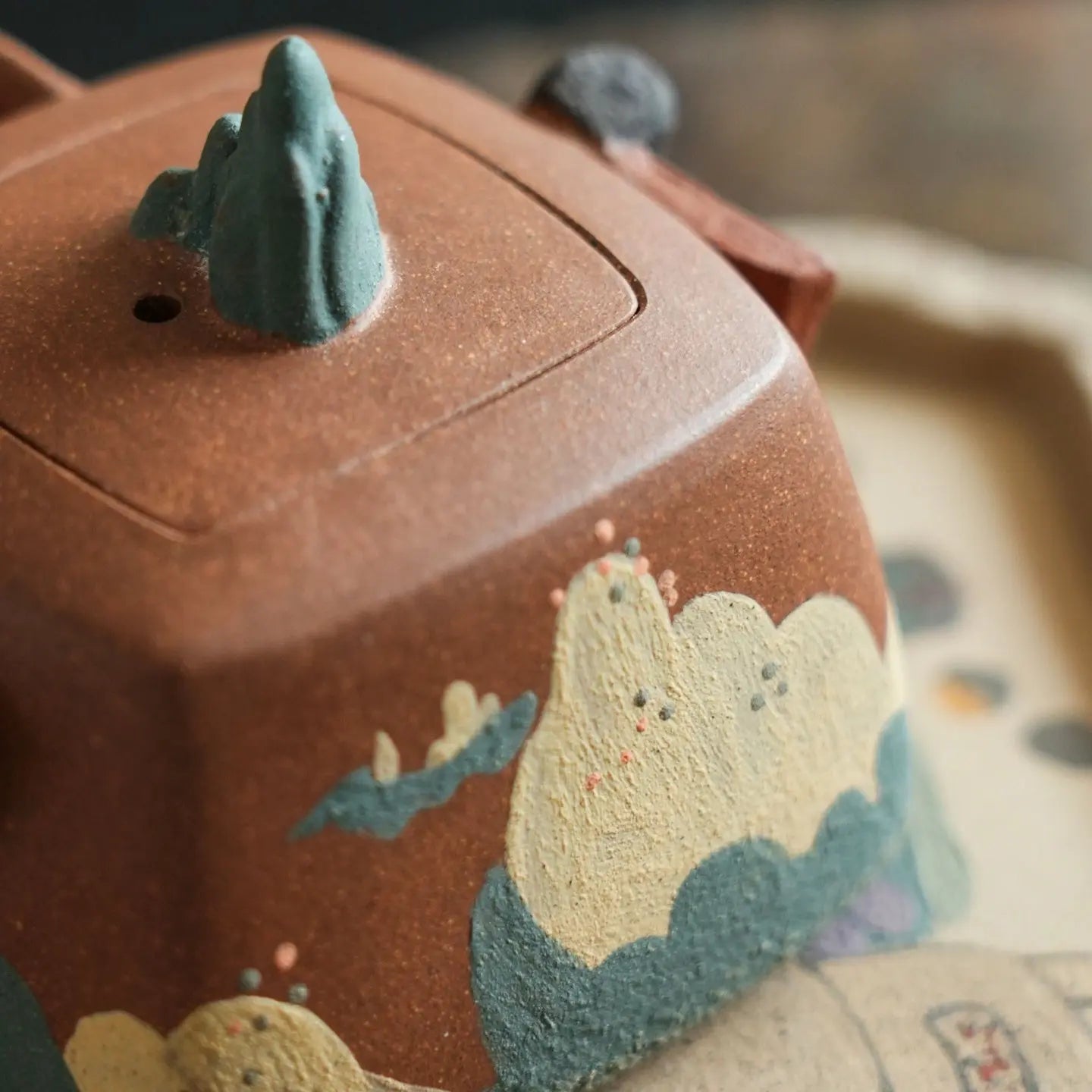 Yuan Shan Ru Hua 100cc - Yixing Handmade Teapot 江苏宜兴