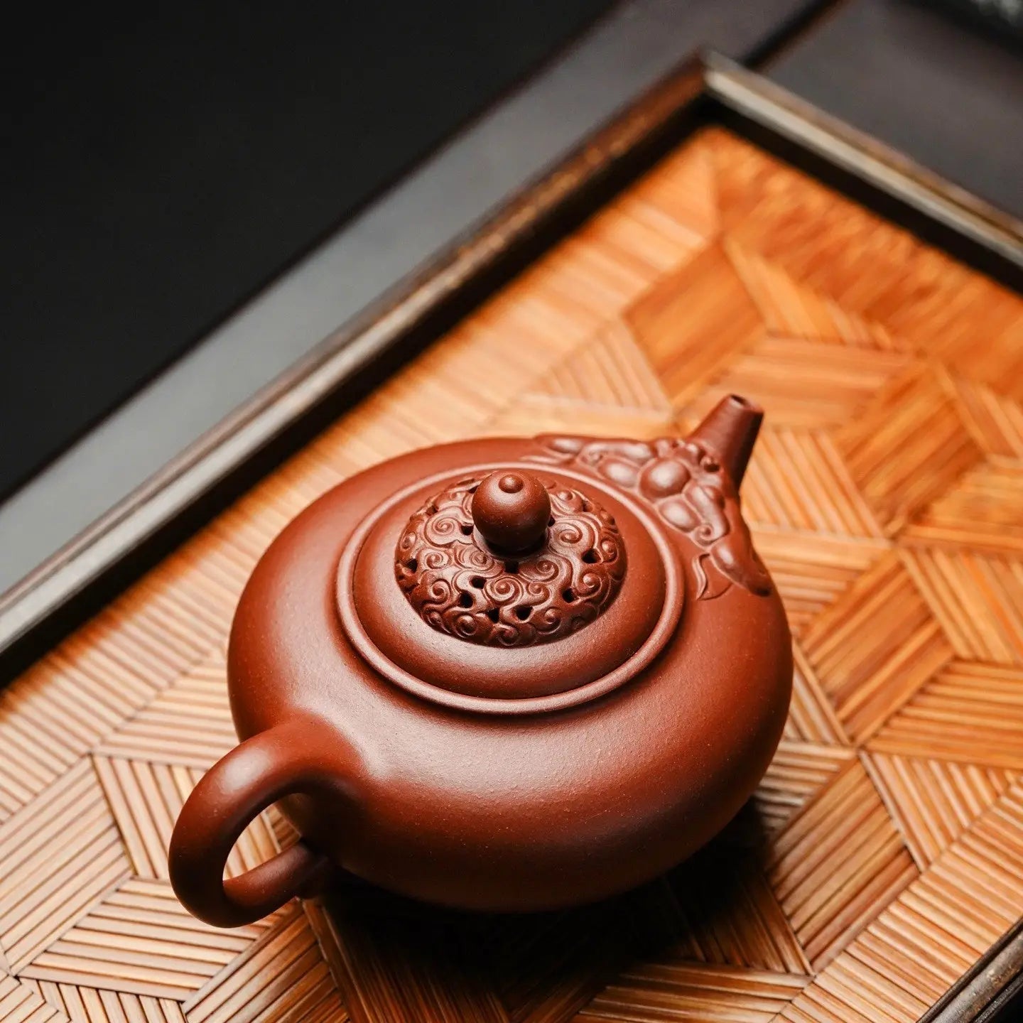 Yuan Shu 220cc - Yixing Handmade Teapot 江苏宜兴