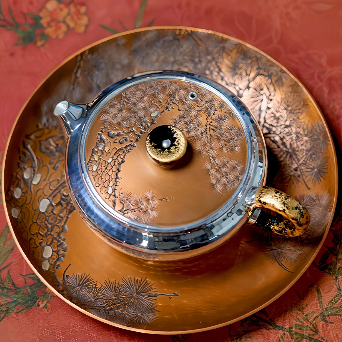 Yue Song 160cc - Handmade silver pot zycschina