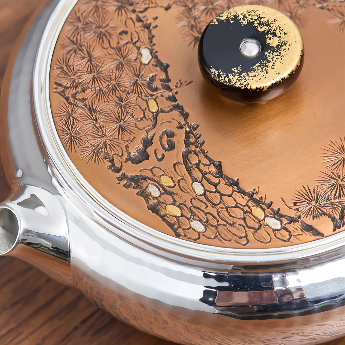 Yue Song 160cc - Handmade silver pot zycschina