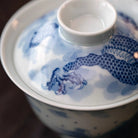 Yun Hai Teng Long/ Teng Long Fan Juan  - Jing De Zhen Porcelain Gaiwan zycschina