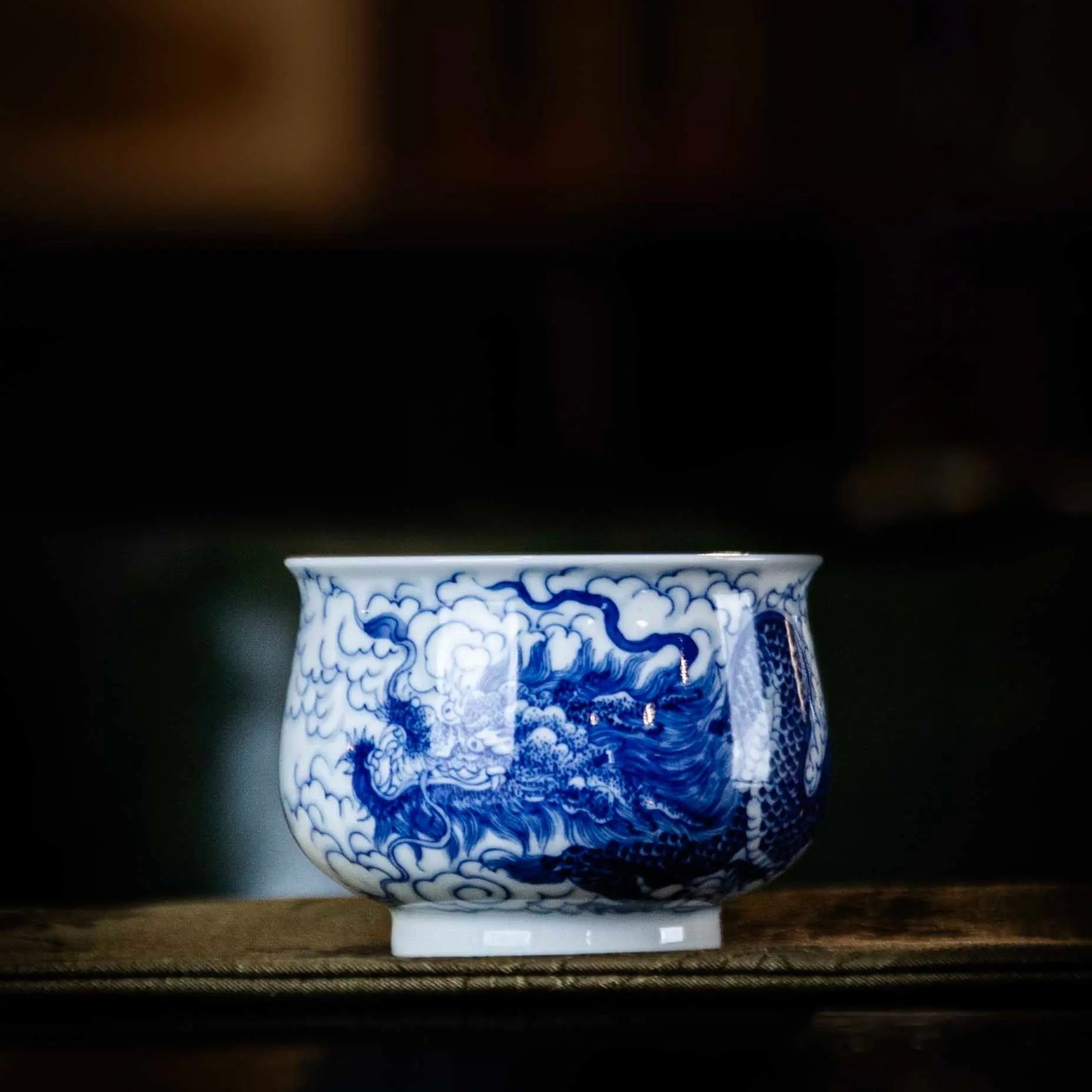 Yun Long 120cc - Jing De Zhen Porcelain Teacup zycschina