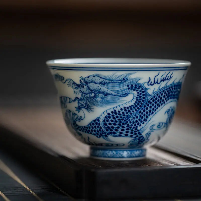 Yun Long Feng - Jing De Zhen Porcelain Teacup zycschina