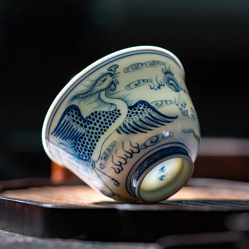 Yun Long Feng - Jing De Zhen Porcelain Teacup zycschina