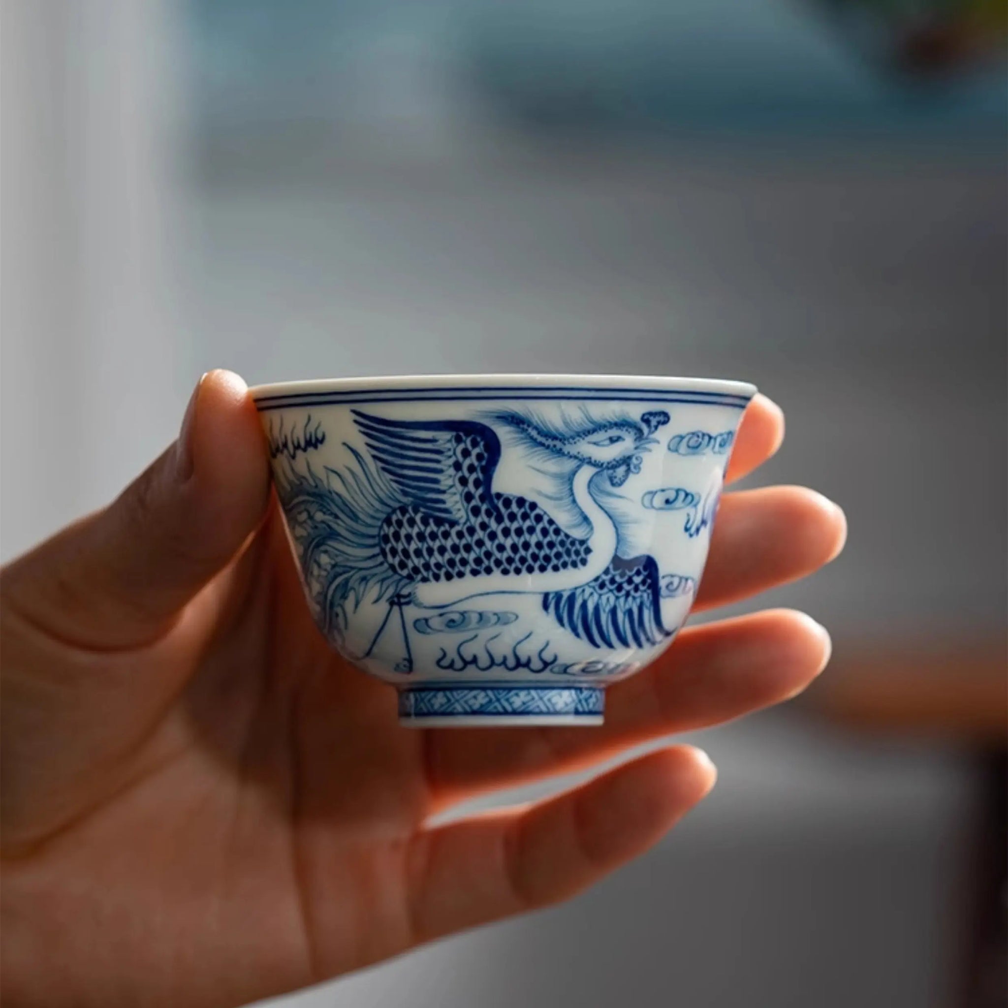 Yun Long Feng - Jing De Zhen Porcelain Teacup zycschina