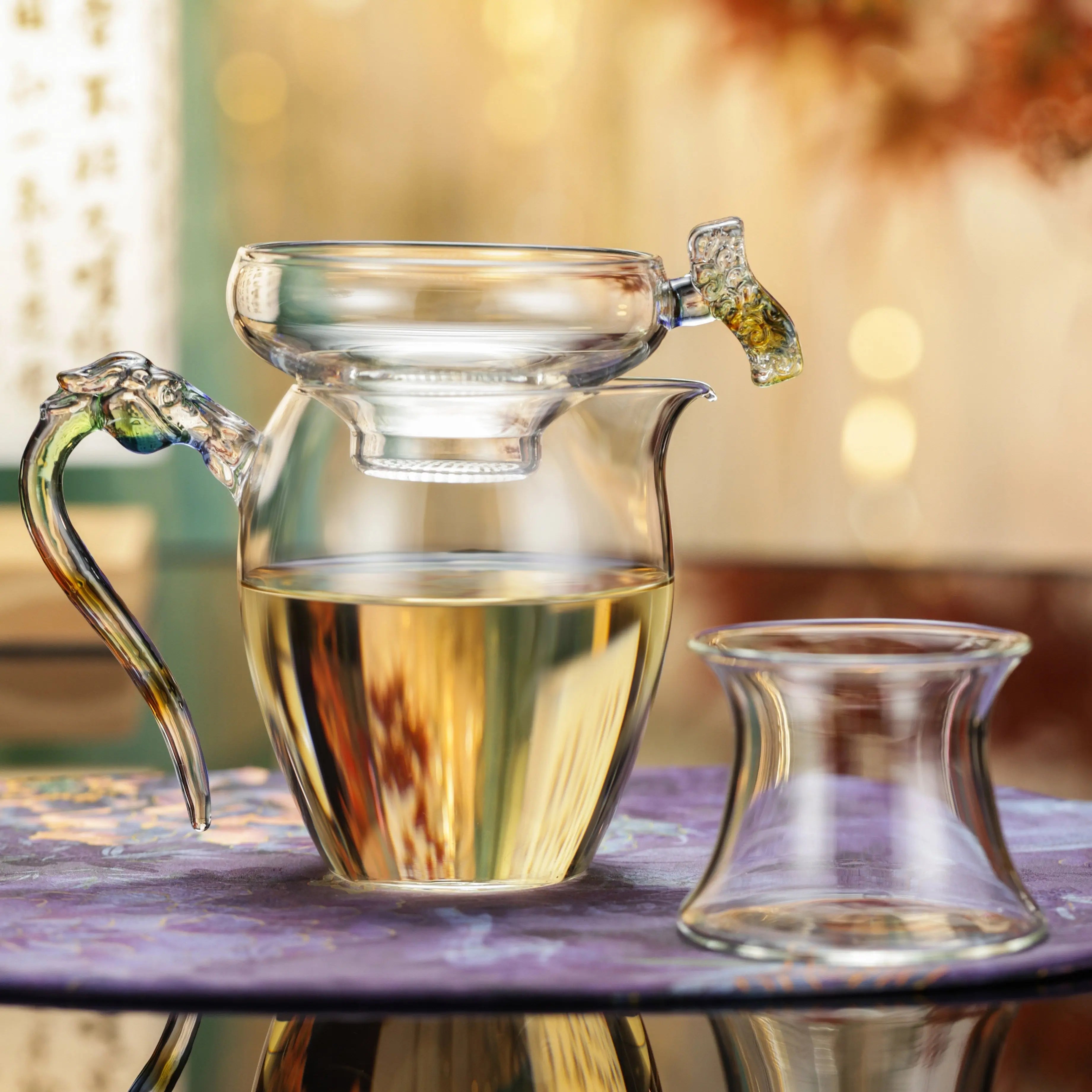 Yun Ning - Glass tea strainer zycschina